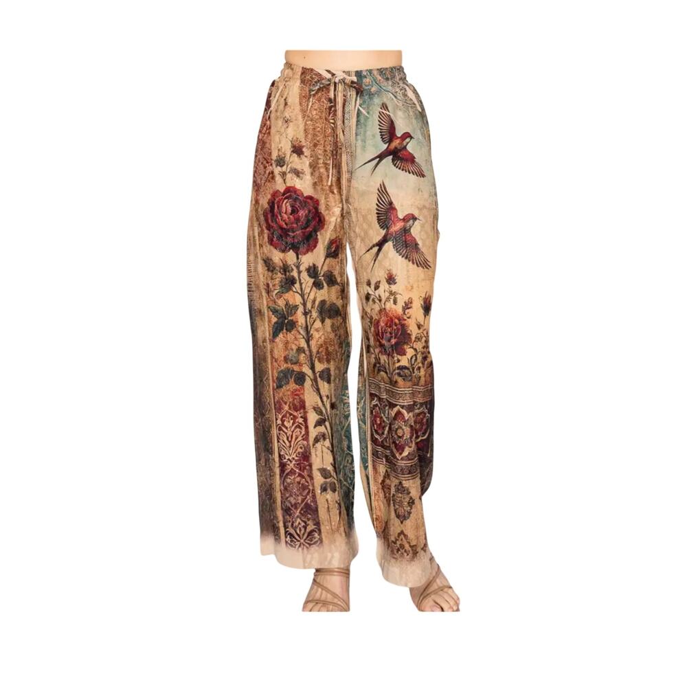Origami Vint Bird Medium Pants